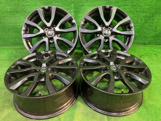 【中古】 日産 NISSAN 純正 エクストレイル T32 ホイール アルミ ガンメタ 17インチ 7J 5穴 4本 114.3 +45 D0300-6FR1A