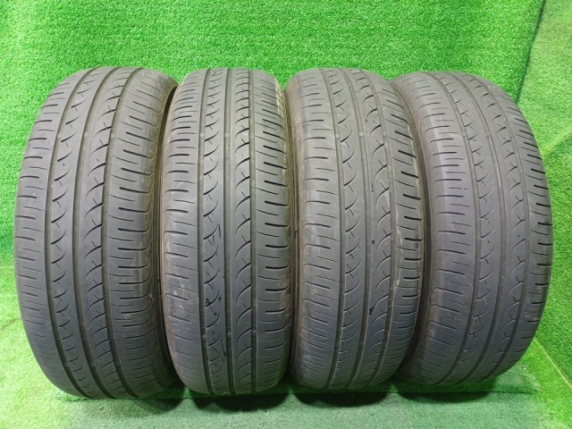【中古】 BRIDGESTONE サマー ブリヂストン ブルーアースAE01F 195/65R15 1本3ミリ 3本4ミリ 2024年 タイヤ 15インチ 夏
