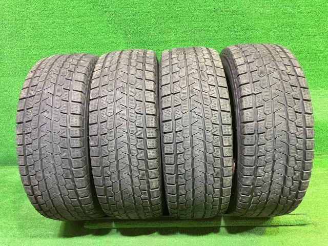 【中古】 YOKOHAMA スタッドレス ヨコハマ アイスガードG075 265/70R16 4本 7ミリ 2020年 タイヤ 16インチ 冬