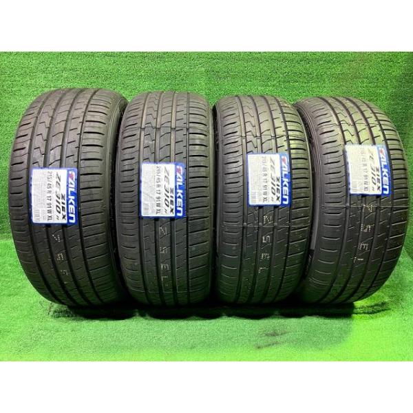 【新品】 Falken サマー ファルケン ZE310Rエコラン 215/45R17 4本 7ミリ 2024年 タイヤ 17インチ 夏