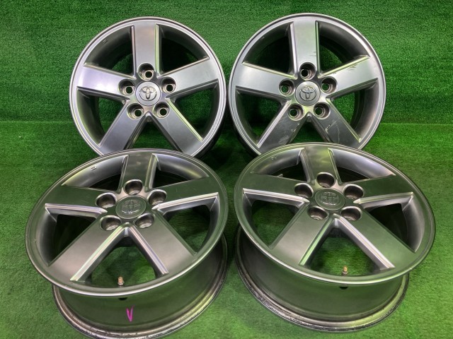 【中古】 トヨタ TOYOTA 純正 ヴォクシー AZR65G ホイール アルミ ガンメタ 15インチ 6J 5穴 4本 114.3 +50 42611-28610｜鈴木商会　店 16,315円