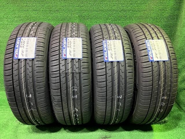 【新品】 Falken サマー ファルケン ジークスZE310R 205/60R16 4本 7ミリ 2025年 タイヤ 16インチ 夏