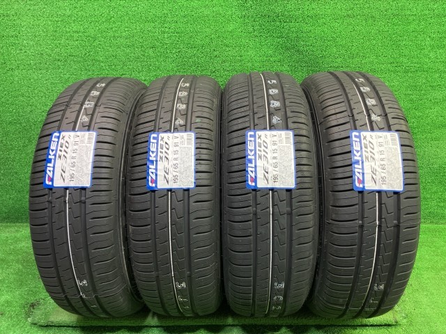 【新品】 Falken サマー ファルケン ジークスZE310R 195/65R15 4本 7ミリ 2026年 タイヤ 15インチ 夏