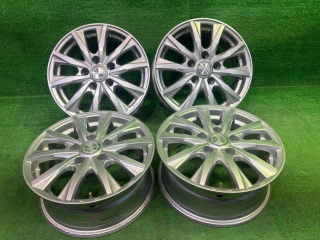 【中古】 ジョーカー セレナ アイシス ホイール アルミ シルバー 15インチ 6J 5穴 4本 114.3 +43