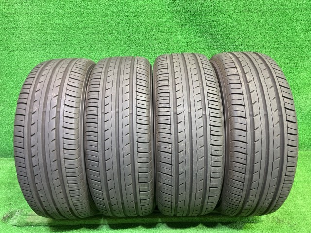 【中古】 YOKOHAMA サマー ヨコハマ ブルーアースES32 205/55R16 4本 5ミリ 2022年 タイヤ 16インチ 夏