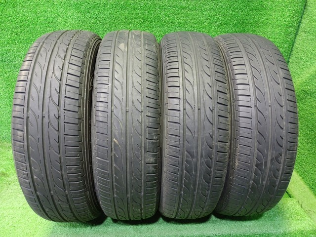 中古 DUNLOP サマー ダンロップ EC202 155/65R14 4本 2本3ミリ 2本4ミリ 2021年 タイヤ 14インチ 夏|鈴木商会 店