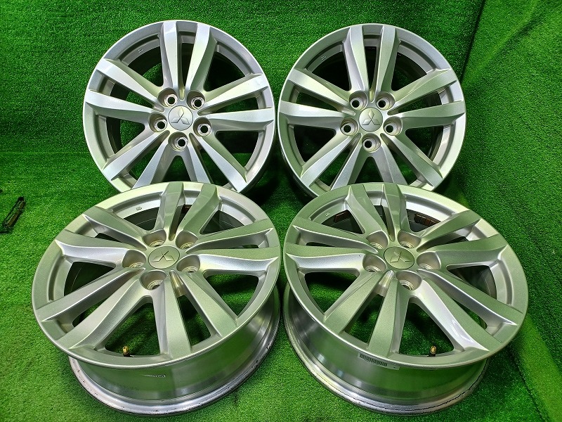 中古 三菱 MITSUBISHI 純正 RVR GA4W ホイール アルミ シルバー 17インチ 6.5J 5穴 4本 114.3 +46｜鈴木商会　店