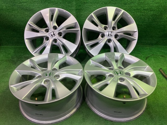 中古 ホンダ HONDA 純正 ヴェゼル RU2 ホイール アルミ シルバー 16インチ 7J 5穴 4本 114.3 +55 42700-T7A-J92|鈴木商会 店