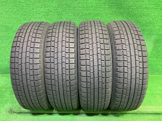 中古 YELLOWHAT ウィンター イエローハット アイスフロンテージ 155/65R14 4本 6ミリ 2021年 トレッドヒビ有 タイヤ 14インチ 冬|鈴木商会 店