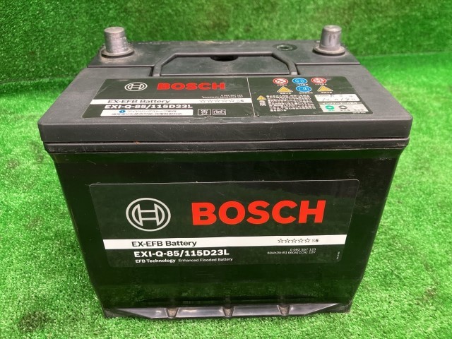 中古 バッテリー ボッシュ Q-85/115D23L|鈴木商会 店