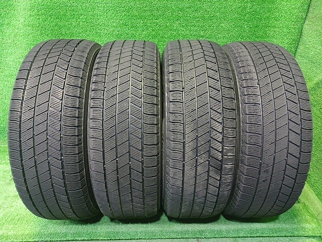 中古 BRIDGESTONE ウィンター ブリヂストン ブリザックVRX3 195/65R15 4本 2本4ミリ 2本5ミリ 2021年 1本アウトサイド側1周ブロック傷有 タイヤ 15インチ 冬|鈴木商会 店