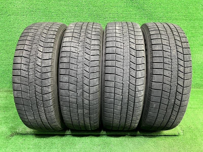 中古 DUNLOP ウィンター ダンロップ ウィンターマックスWM03 195/65R15 4本 6ミリ 2022年 2本カタベリ有 タイヤ 15インチ 冬|鈴木商会 店