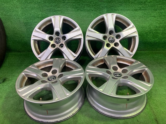 中古 トヨタ TOYOTA 純正 アルファード AGH35W ホイール アルミ シルバー 16インチ 6.5J 5穴 4本 114.3 +33 42611-58241|鈴木商会 店