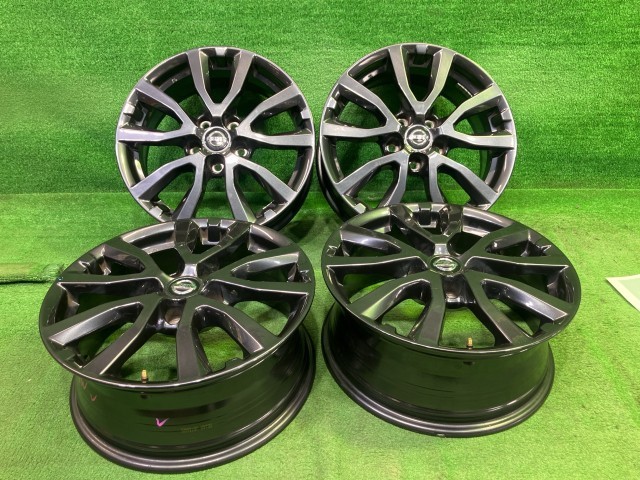 中古 日産 NISSAN 純正 エクストレイル T32 ホイール アルミ ガンメタ 17インチ 7J 5穴 4本 114.3 +45|鈴木商会 店
