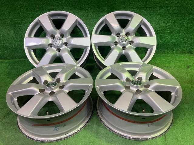 中古 日産 NISSAN 純正 エクストレイル T31 ホイール アルミ シルバー 17インチ 6.5J 5穴 4本 114.3 +45 40300-JG125|鈴木商会 店