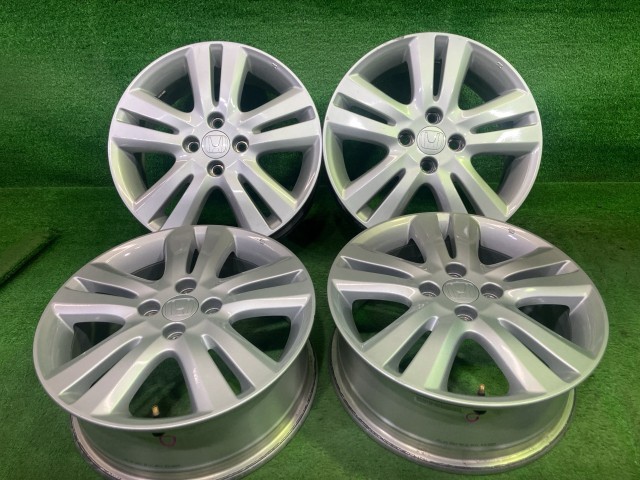 中古 ホンダ HONDA 純正 フィット GE8 ホイール アルミ シルバー 16インチ 6J 4穴 4本 100 +53｜鈴木商会　店