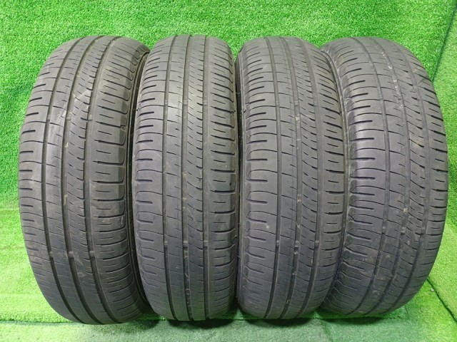 中古 DUNLOP サマー ダンロップ エナセーブEC204 165/70R14 4本 4ミリ 2023年 2本サイドヒビ タイヤ 14インチ 夏｜鈴木商会　店