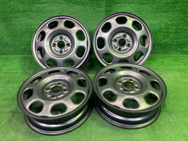 中古 スズキ SUZUKI 純正 ハスラー MR41S ホイール スチール ガンメタ 15インチ 4.5J 4穴 4本 100｜鈴木商会　店 16,315円