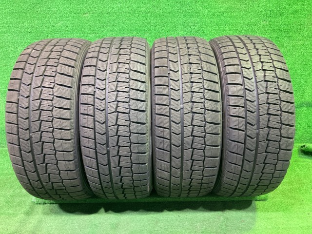 中古 DUNLOP ウィンター ダンロップ ウィンターマックスWM02 225/50R17 4本 8ミリ 2024年 タイヤ 17インチ 冬|鈴木商会 店