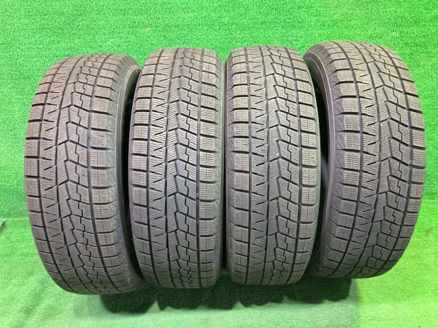 中古 YOKOHAMA ウィンター ヨコハマ アイスガードIG70 215/65R16 4本 8ミリ 2025年 2本イボ付 タイヤ 16インチ 冬|鈴木商会 店