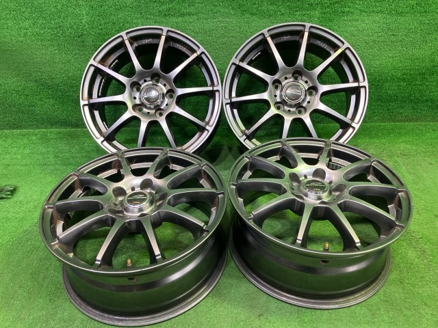 中古 シュナイダー ヴォクシー ステップワゴン ホイール アルミ 16インチ 6.5J 5穴 4本 114.3 +48|鈴木商会 店