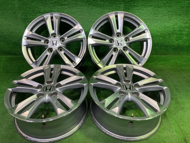 中古 ホンダ HONDA 純正 CR-Z ZF1 ホイール アルミ ガンメタポリッシュ 16インチ 6J 5穴 4本 114.3 +45|鈴木商会 店