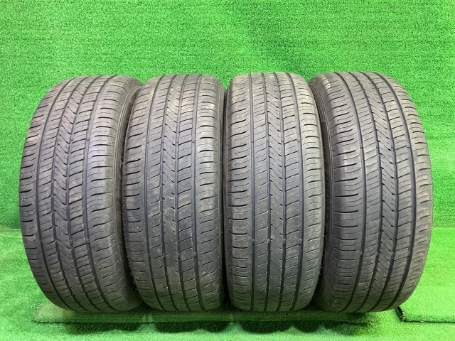中古 DUNLOP サマー ダンロップ グラントレックPT5 225/60R17 4本 5ミリ 2025年 1本内側片減り有 1本外側サイドキズ有 タイヤ 17インチ 夏｜鈴木商会　店