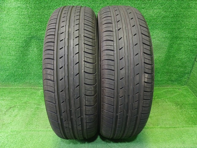 中古 YOKOHAMA サマー ヨコハマ ブルーアースES ES32 185/60R16 2本 6ミリ 2022年 トレッド面少しヒビ有 タイヤ 16インチ 夏|鈴木商会 店