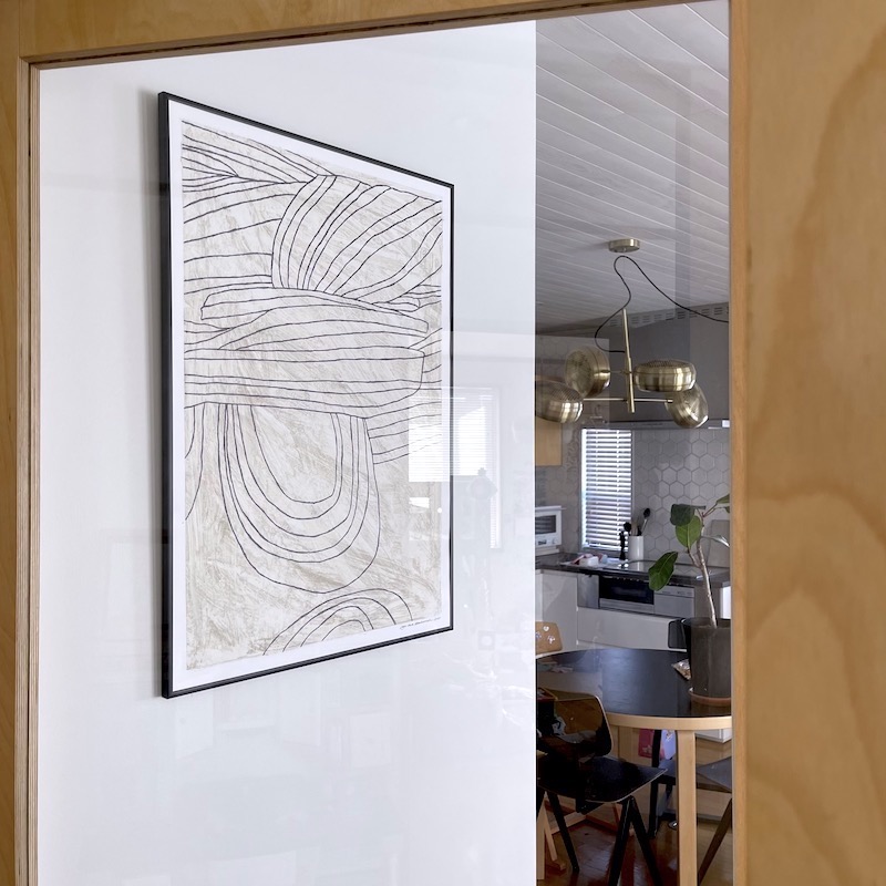 Collaboration #3 (large) by Leise Dich Abrahamsen 50x70cm ポスターのみ
