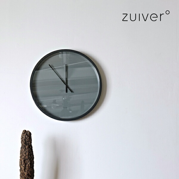 Zuiver 壁掛け時計 掛け時計 ウォールクロック 大きい 大型 60cm 北欧 モダン グレー シンプル 時計 寝室 キッチン リビング インテリア モノトーン オランダ ダッチデザイン boho TIME BANDIT CLOCK｜オンラインテリア