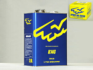 TM-SQUARE TMスクエア エンジンオイル K14C + オイルフィルター スイフトスポーツZC33S 専用｜Tファクトリー店