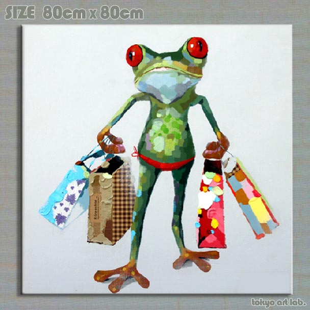 楽天市場】【楽天ランキング1位獲得】絵画 壁掛け【フロッグ