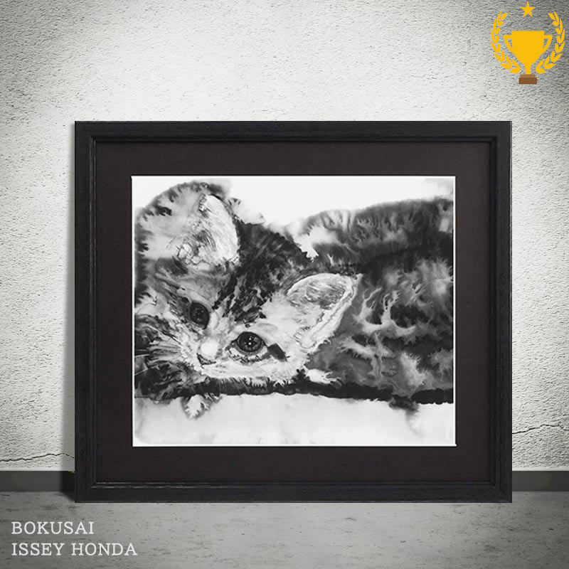 楽天市場】【マラソン限定クーポン】 本田一誠の猫画アートフレーム