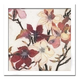 爆買い グラフィック Christensen Magnolias Jenni 植物 花 癒しのインテリア 絵画 Simplemodern 壁掛け 額付き 飾る リビング 玄関 壁飾り 北欧 ポスター アート 絵 インテリア Www Dgb Gov Bf