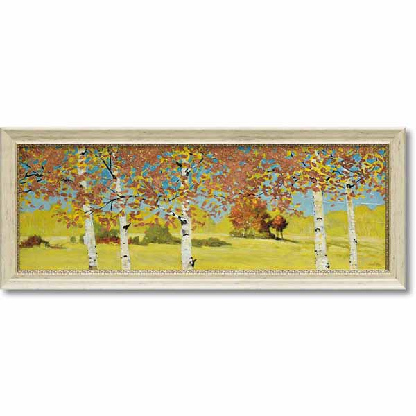 【限定クーポン配布中】 アートパネル 存在感のある大型の絵 美術館計画 アニーフィスク「カッパー バーチ1」 SZ特大 TVYL