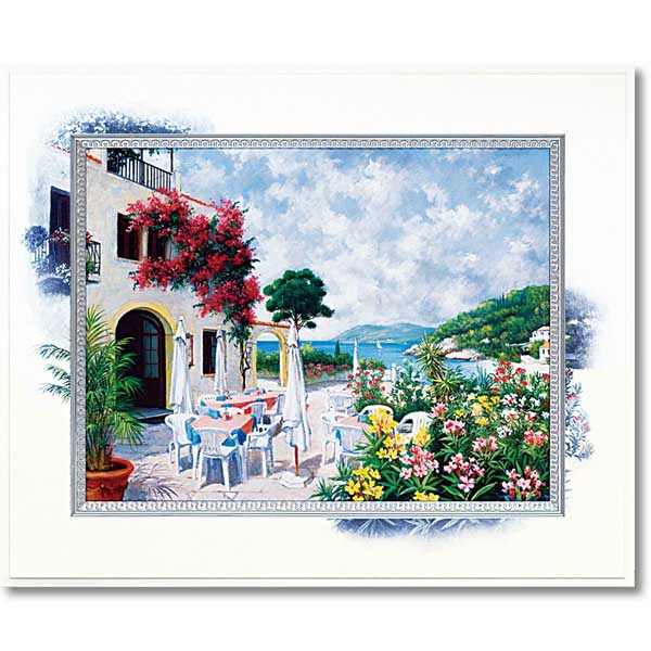 楽天市場】風景画 イタリアの情景 海 自然 絵画「カーサ