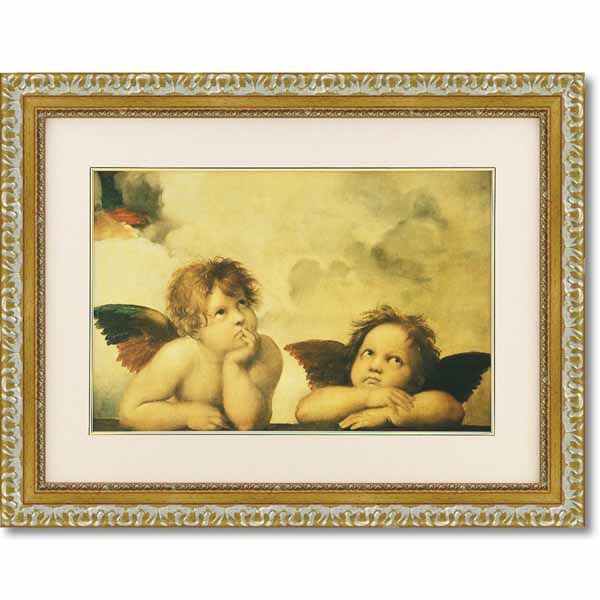 楽天市場】額絵 エンジェル フレーム / 「ファーストキス