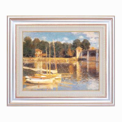 楽天市場】モネ(Claude Monet) 金の額 万能の6号サイズ 複製画