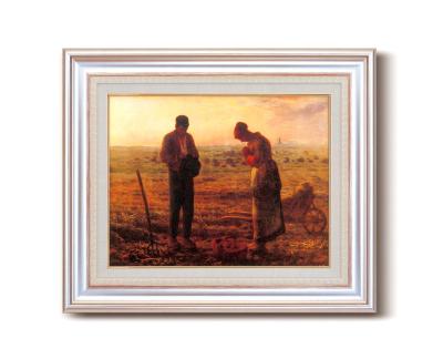 ミレー 晩鐘 絵画 複製画 楽天市場】絵画 世界の名画 晩鐘 ジャン＝フランソワ・ミレー 額