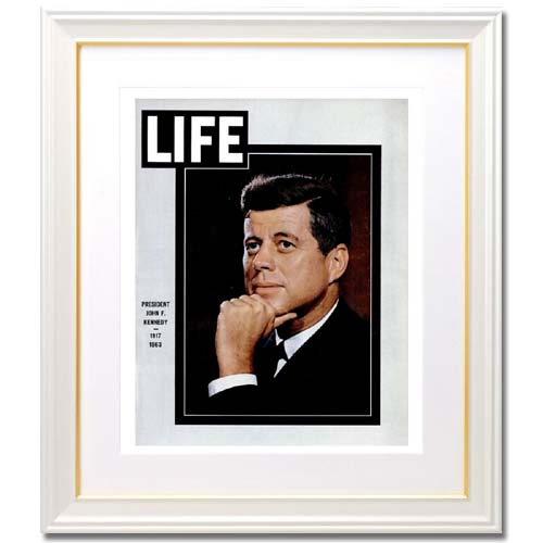 楽天市場】LIFE アートポスター ケネディ大統領 歴史的カバーを壁に
