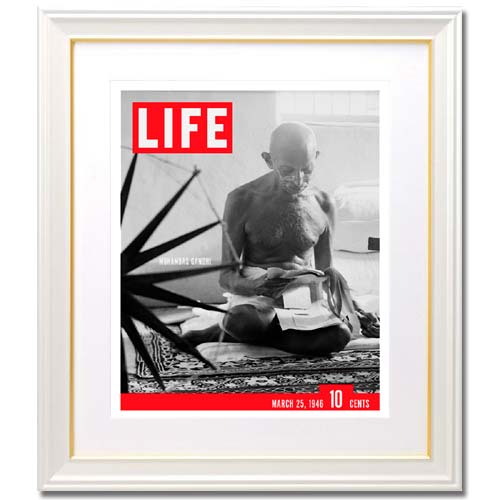 楽天市場】【楽天ランキング1位獲得】LIFE アートポスター ガンジー