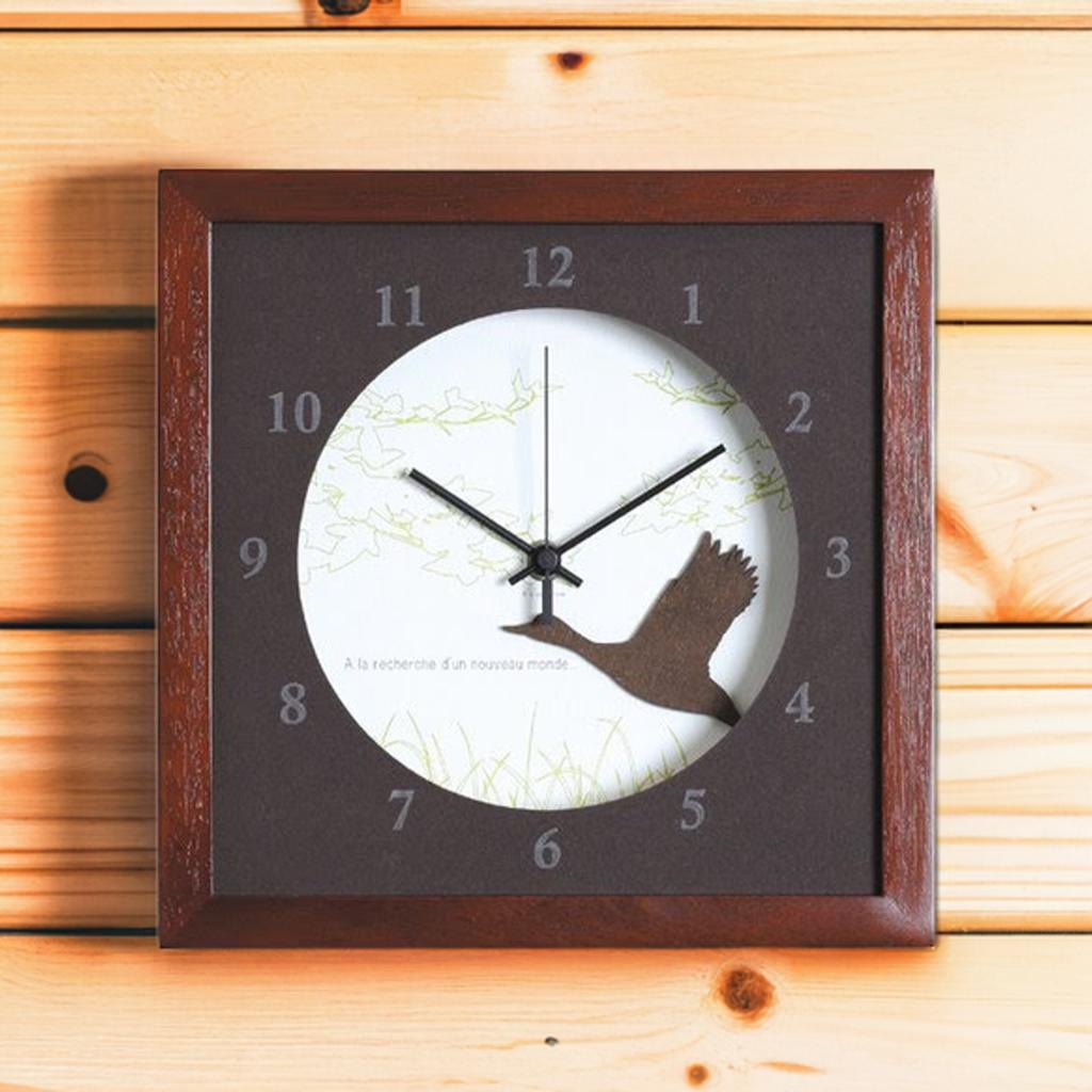 楽天市場】【キリンモチーフ】アニマル掛け時計 北欧デザイン 静かな