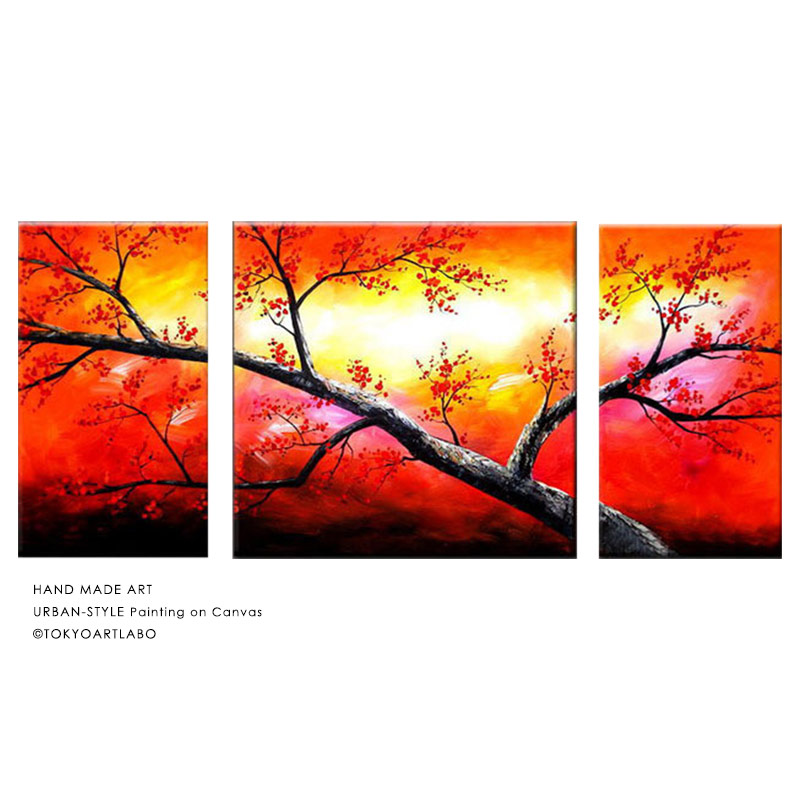 買い誠実 絵 壁掛け おしゃれ インテリア 絵画 油絵 和風 花の絵 黄色 朝焼け 3枚組 赤 風水 大きいサイズ 広い壁の装飾 アート 和モダン Gf 734 Quintalafrancisca Com