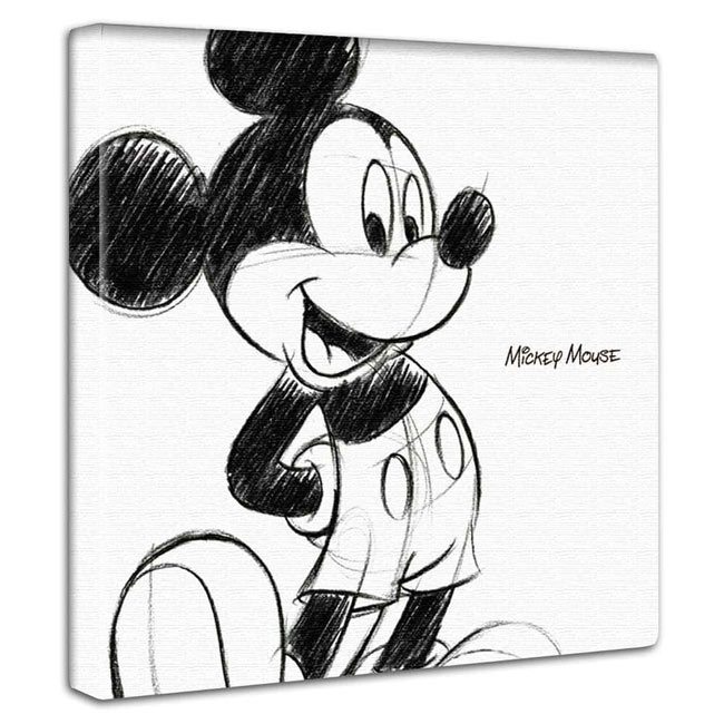 【メーカー公式ショップ】 楽天市場】ミッキーマウススケッチ ディズニー | アートパネル 絵画