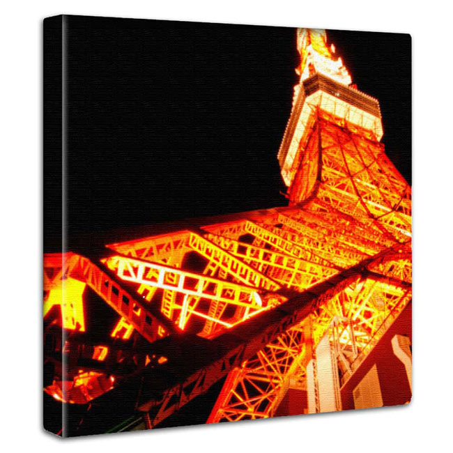 【4/15 限定クーポン】 ミニマルデザイン アートパネル インテリア 東京タワー 夜景 イルミネーション 東京 日本 BAR メンズ シティーボーイ 装飾 男前インテリア サロン 教室 ショップ イベント レッスン スクール スパ