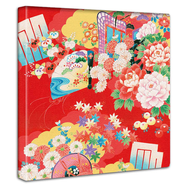 帯画　和　インテリア　壁掛け　シンプル j170822.jpg