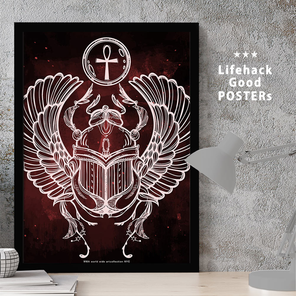 即購入OK　神話生物のフレームアート nycs-001a.jpg