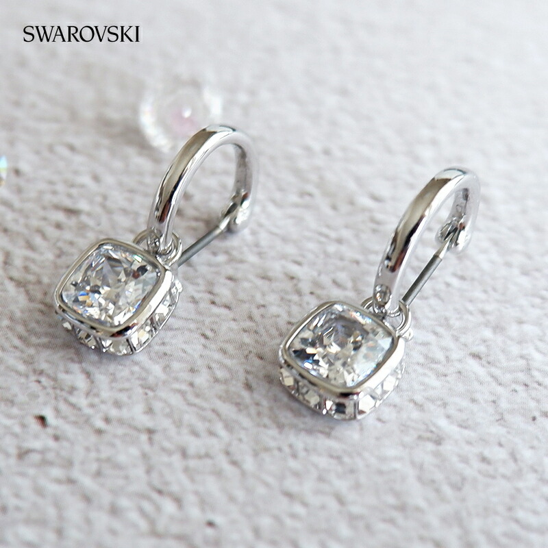 楽天市場】【P×5倍！】 スワロフスキー Stilla Attract ドロップピアス