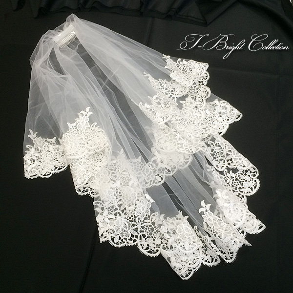 ホワイト ウェディングベール 花モチーフ 約80cm 楽天市場】ウエディングベール ウェディング花柄レース刺繍