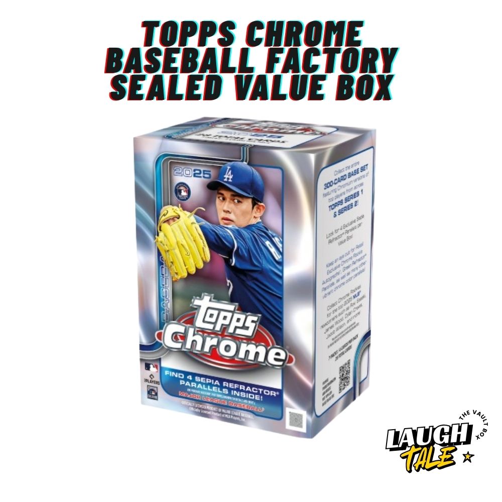 [新品未開封・即納]2025 Topps Chrome Baseball 佐々木朗希 ファクトリーシール バリューボックス Topps Chrome Baseball Factory Sealed Value Box/dod-09｜トレーディングカード　ラフテル 12,920円